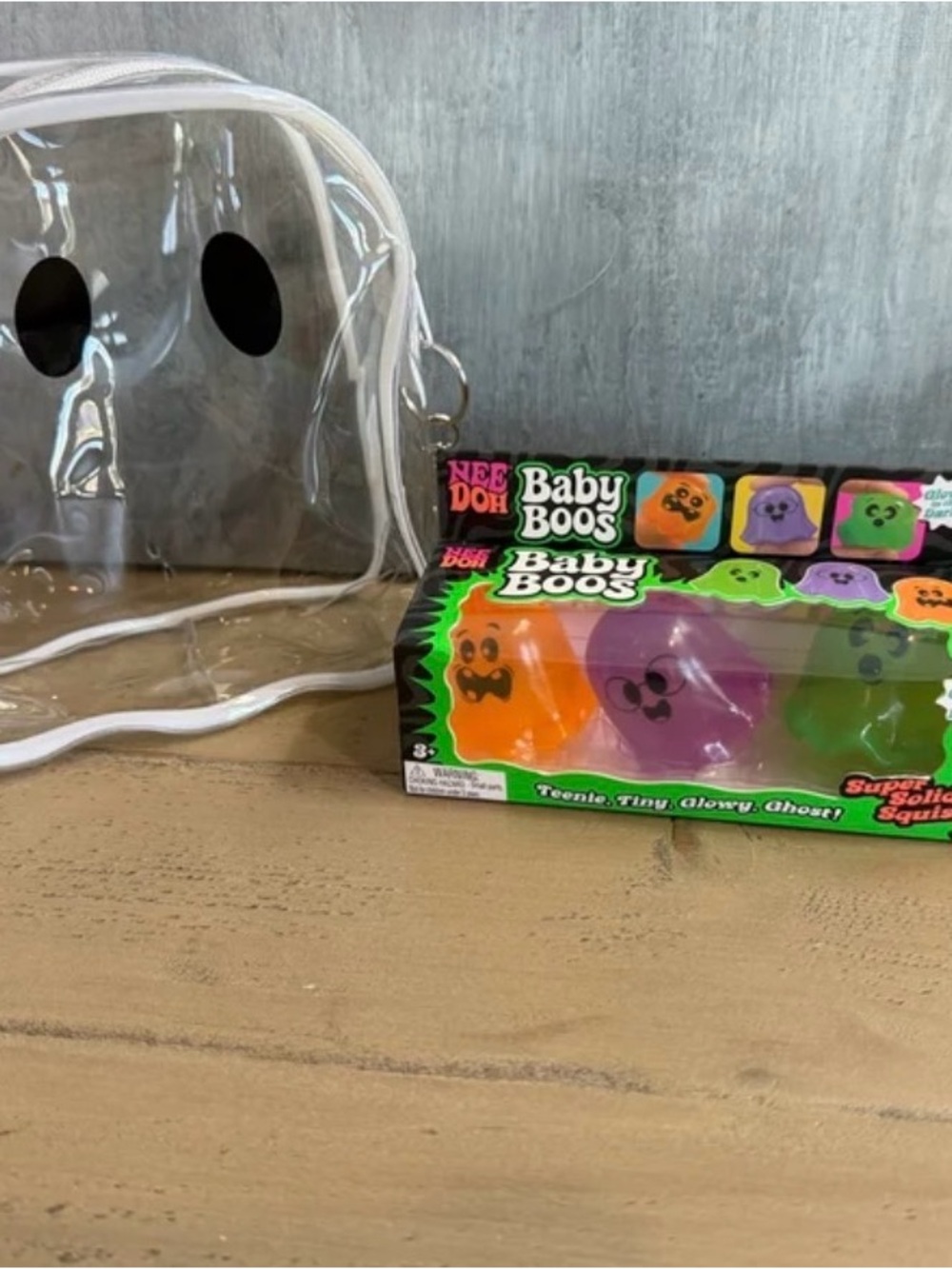 Needoh Halloween Baby Boos & Matching Storage case